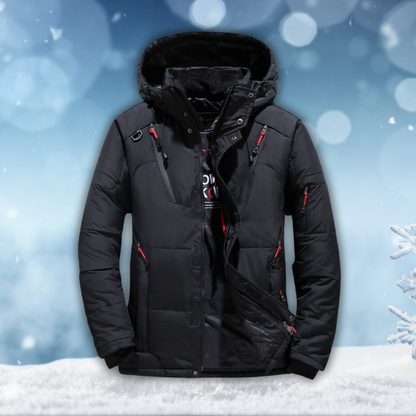 FrostGuard - Regenfeste Winterjacke für Herren