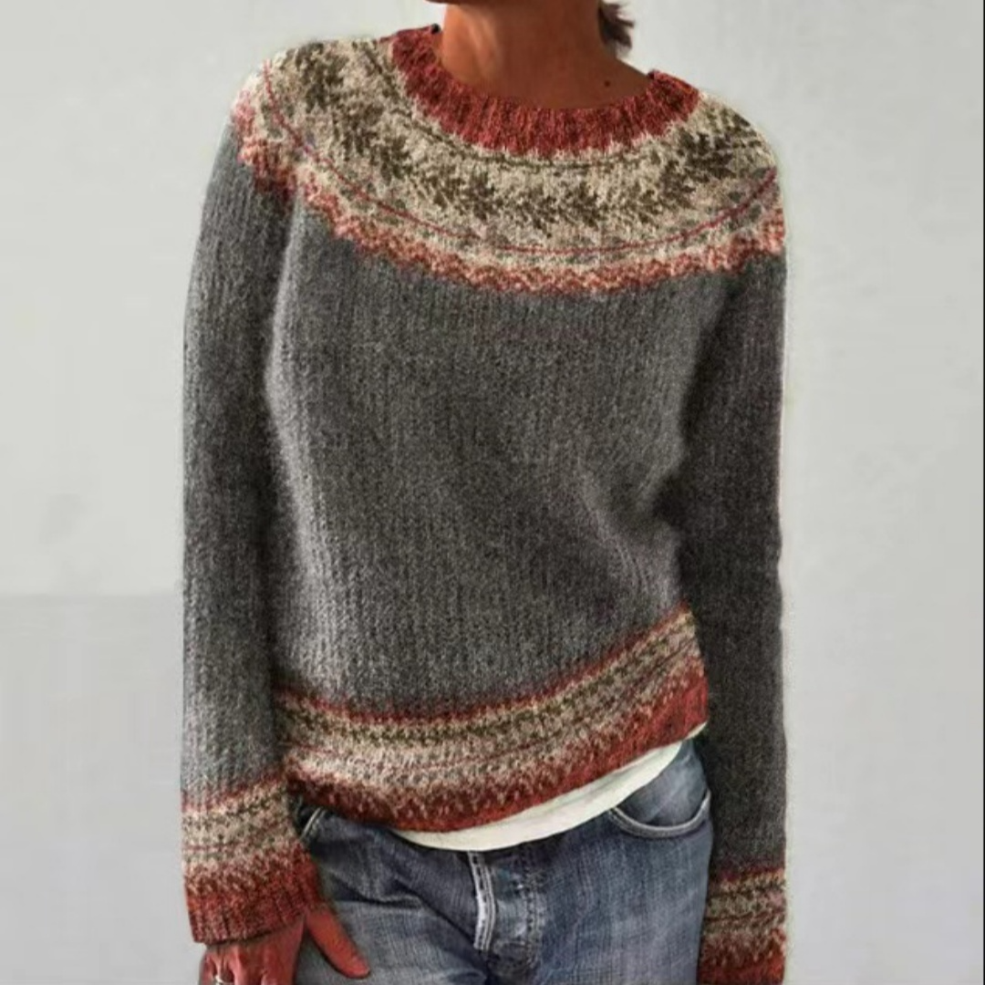 Mirabel – Vintage-Rollkragenpullover