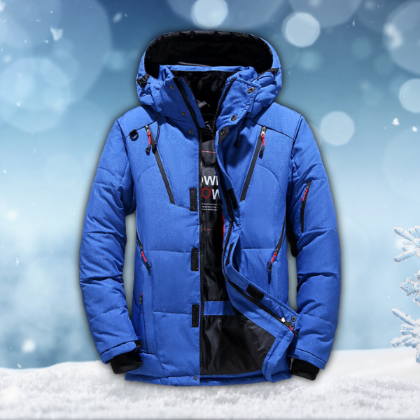 FrostGuard - Regenfeste Winterjacke für Herren