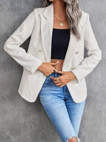 Vivienne – Langärmliger Blazer mit Reverskragen