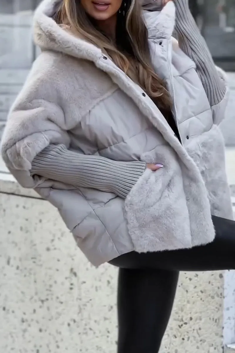 Elira - Warme Winterjacke mit Kapuze