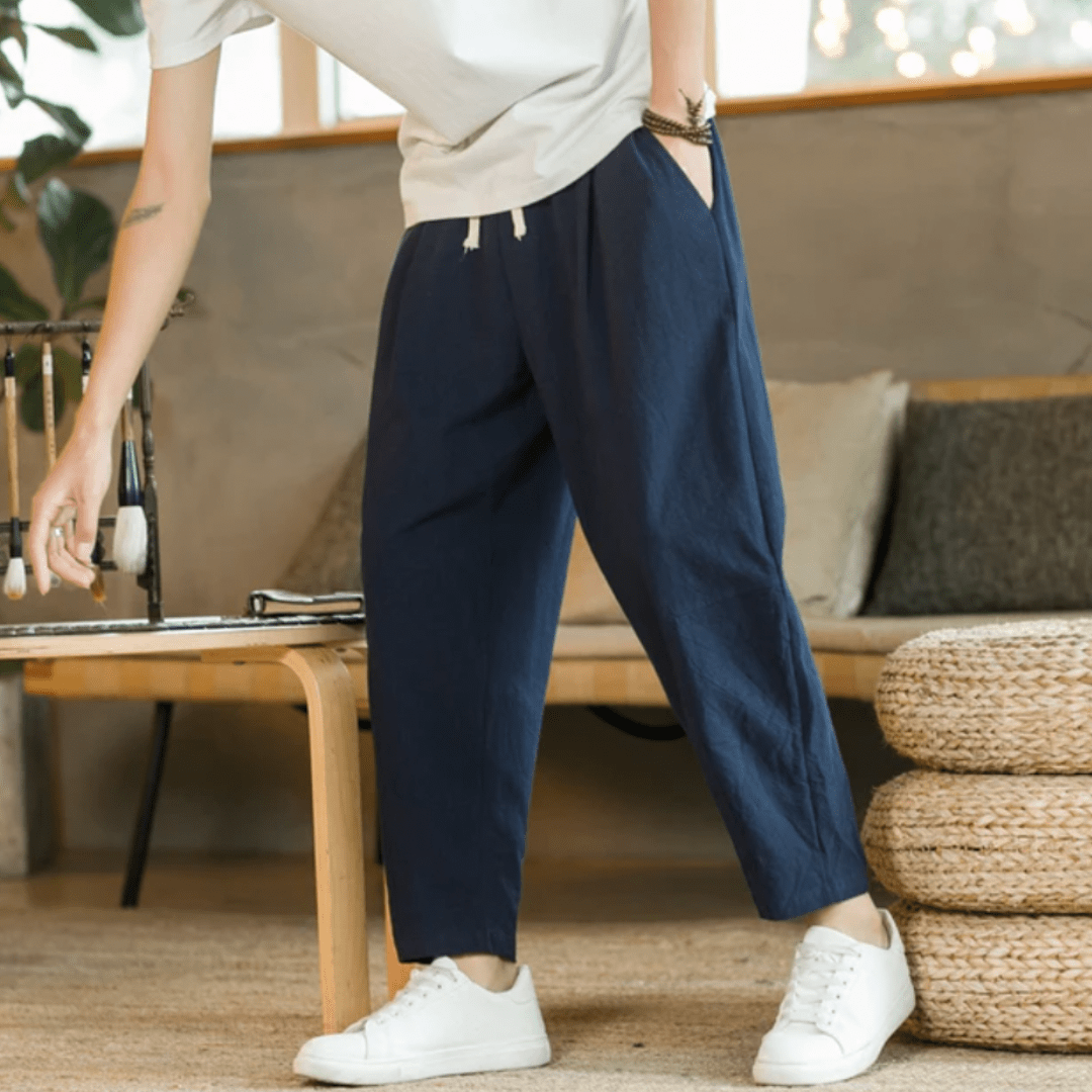 Herren-weiche-lässige-leinenhose-im-sommer-mit-leichtem-design