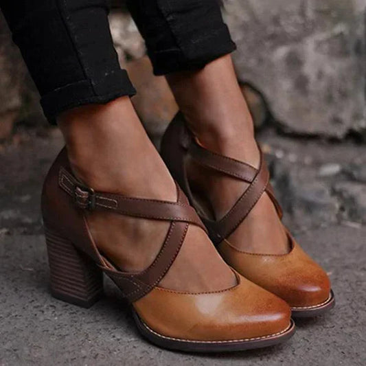 MALENA - Leder-Clogs