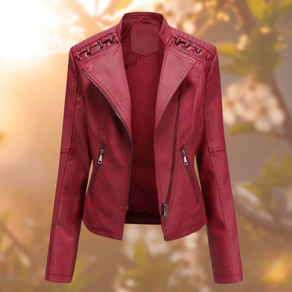 LuxeVerve Lederjacke