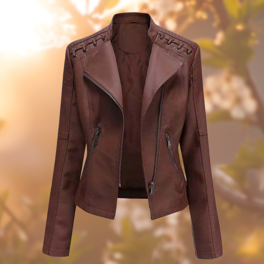 LuxeVerve Lederjacke