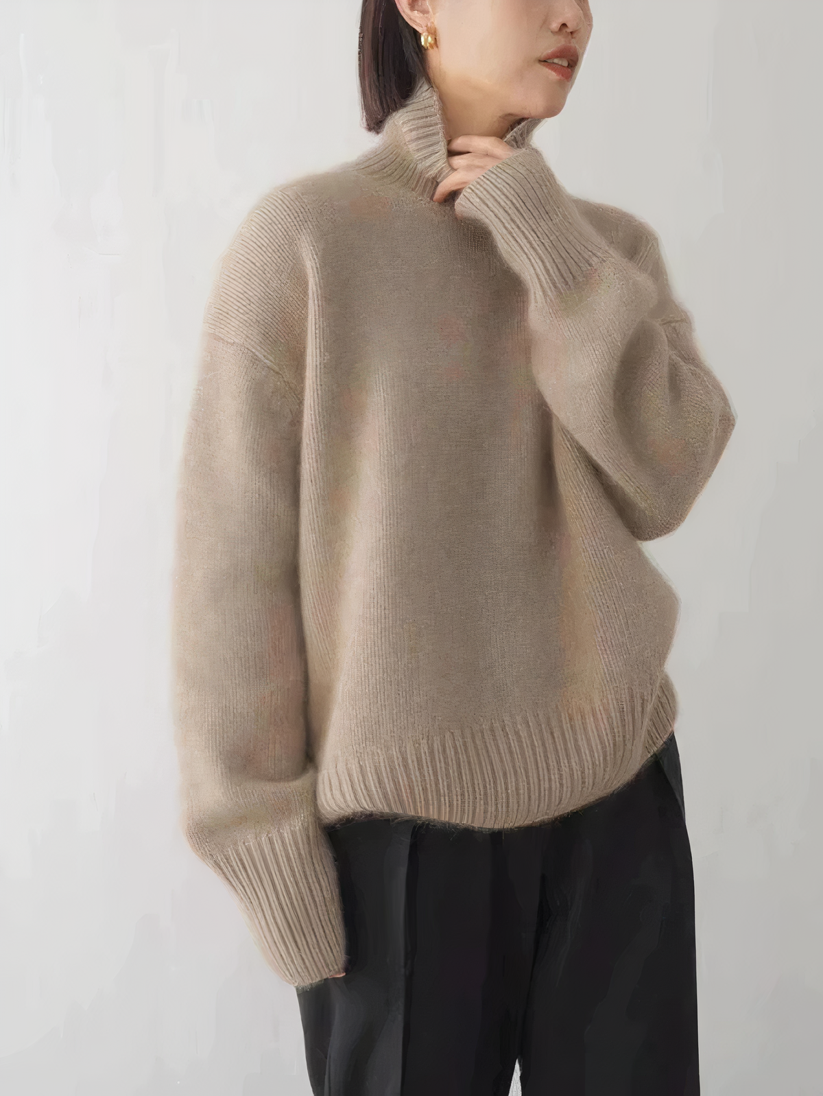 Lyanna – Kaschmir-Rollkragenpullover