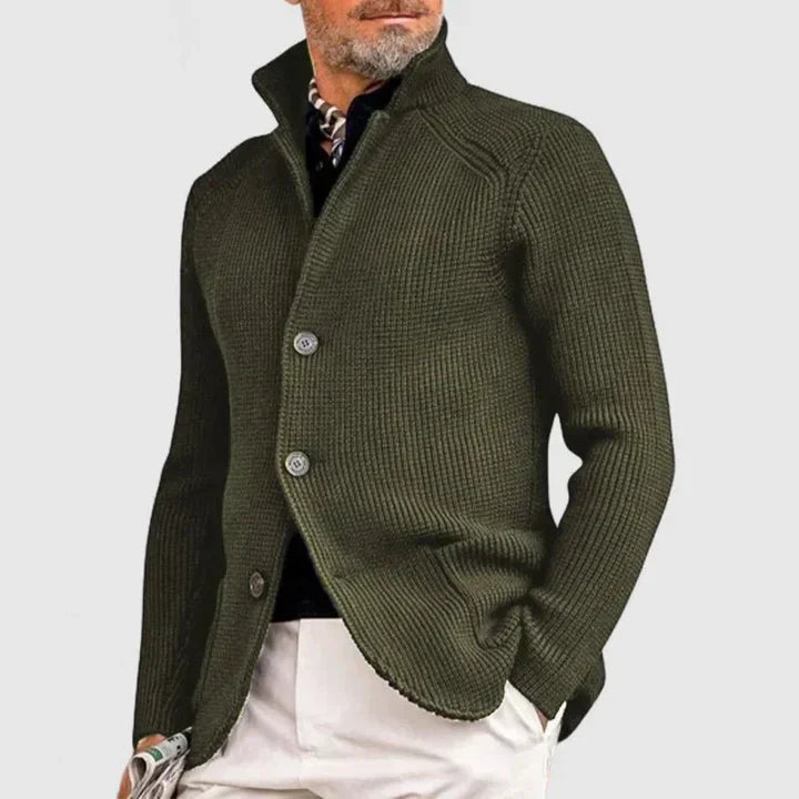 Kasian - Eleganter Cardigan für Herren mit Knopfverschluss