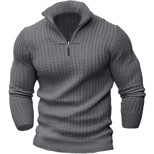 LORENZO POLO - Zip-Pullover für Herren