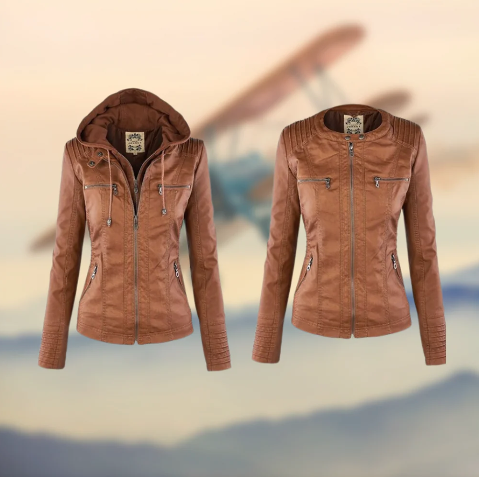 Saryna – Elegante Lederjacke