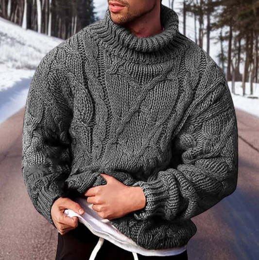 Leon - Warmer Strickpullover für Herren