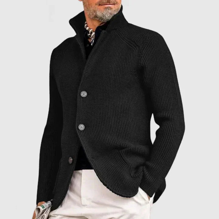 Kasian - Eleganter Cardigan für Herren mit Knopfverschluss