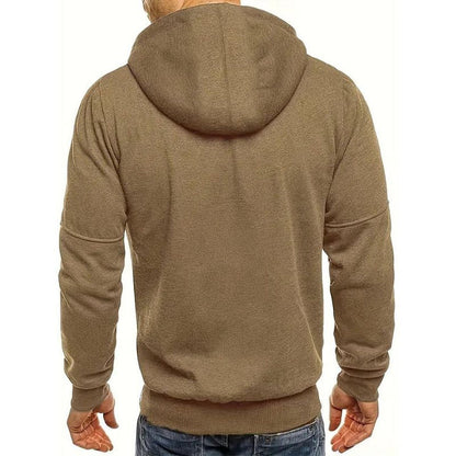 Vance – der sportliche Hoodie mit Reißverschluss