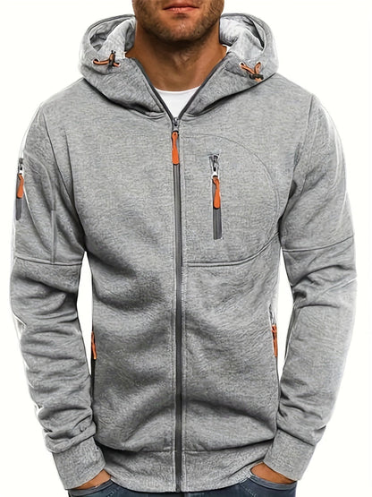 Vance – der sportliche Hoodie mit Reißverschluss