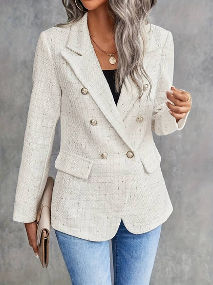 Vivienne – Langärmliger Blazer mit Reverskragen