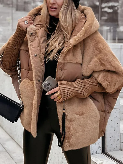 Elira - Warme Winterjacke mit Kapuze